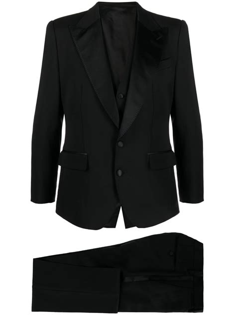 dolce gabbana womens black tuxedo suit|farfetch Dolce & Gabbana suit.